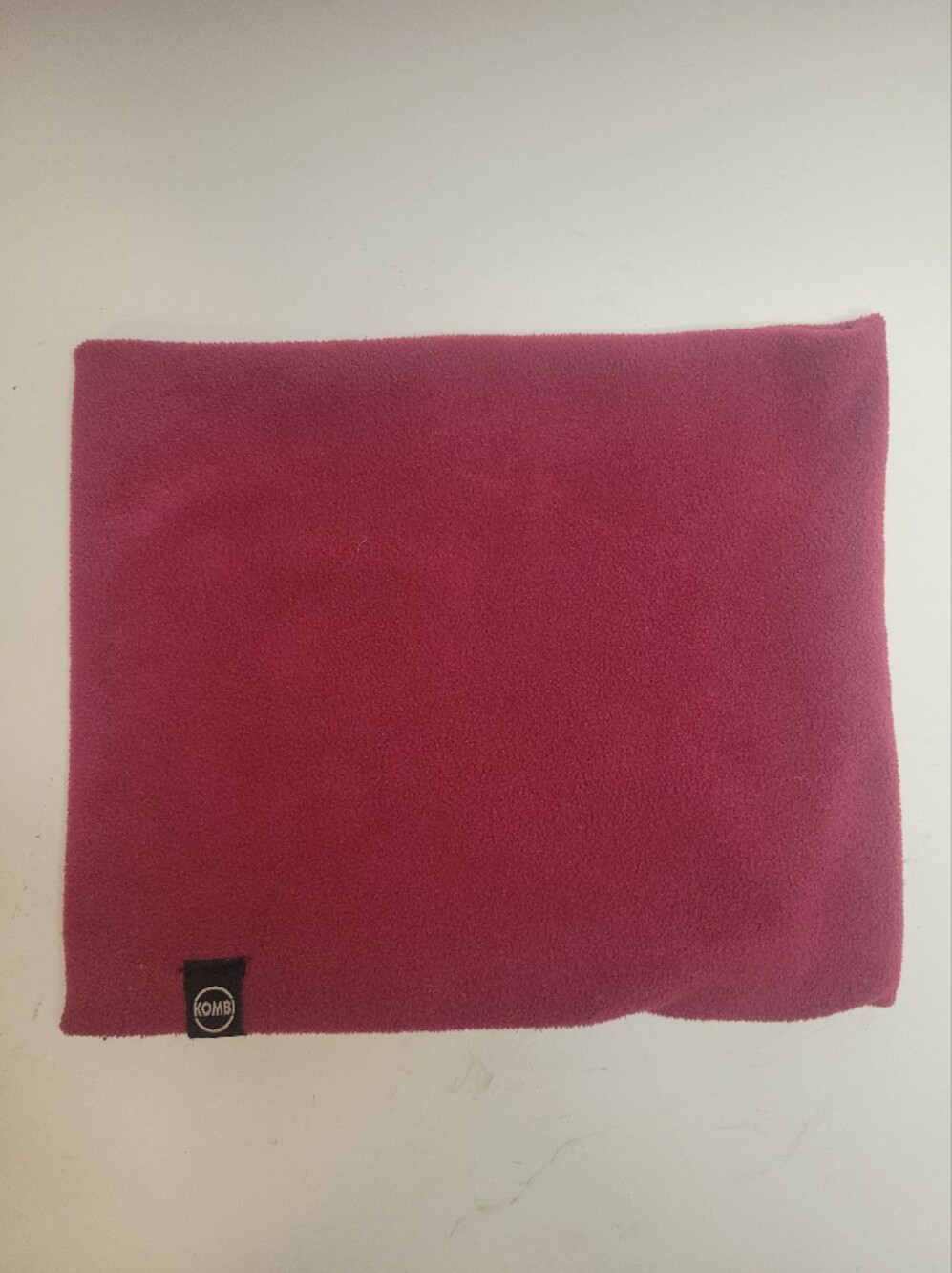 Komb Fleece Neck Warmer - Raspberry Pink